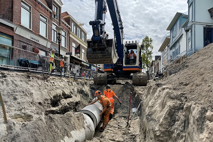 Dordrecht-rioolvervanging